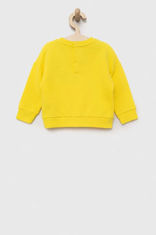 OVS bluza bawełniana niemowlęca żółty