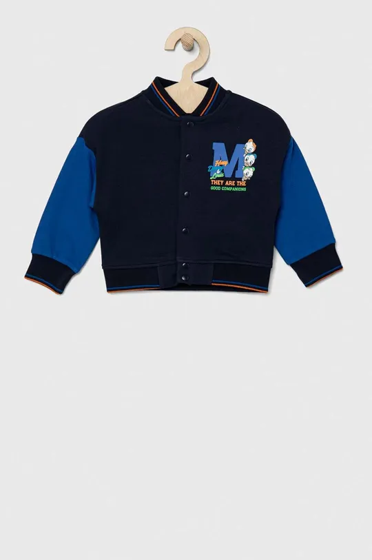 modra Bombažen pulover za dojenčka OVS Otroški
