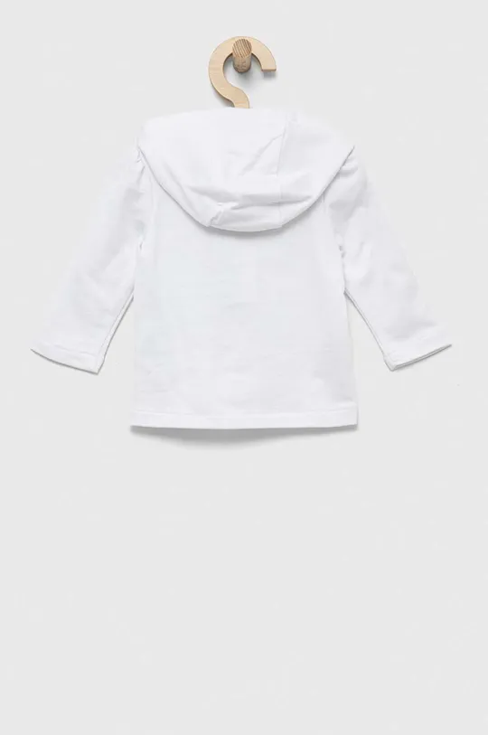 Βαμβακερή μπλούζα μωρού OVS λευκό