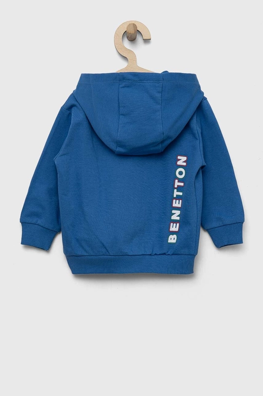 United Colors of Benetton felpa in cotone bambino/a blu