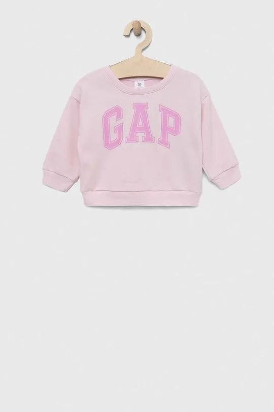 różowy GAP bluza dziecięca Dziecięcy