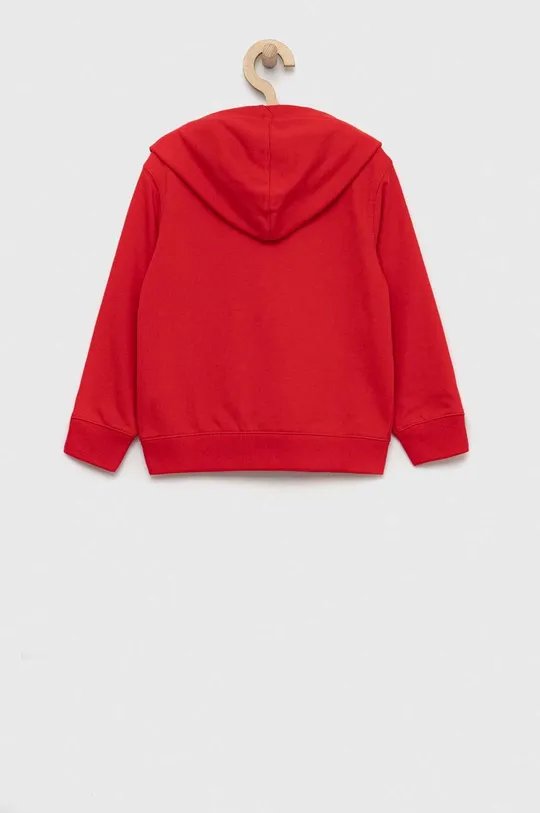 GAP bluza bawełniana dziecięca czerwony
