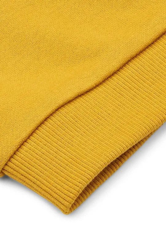 rumena Otroški bombažen pulover Liewood
