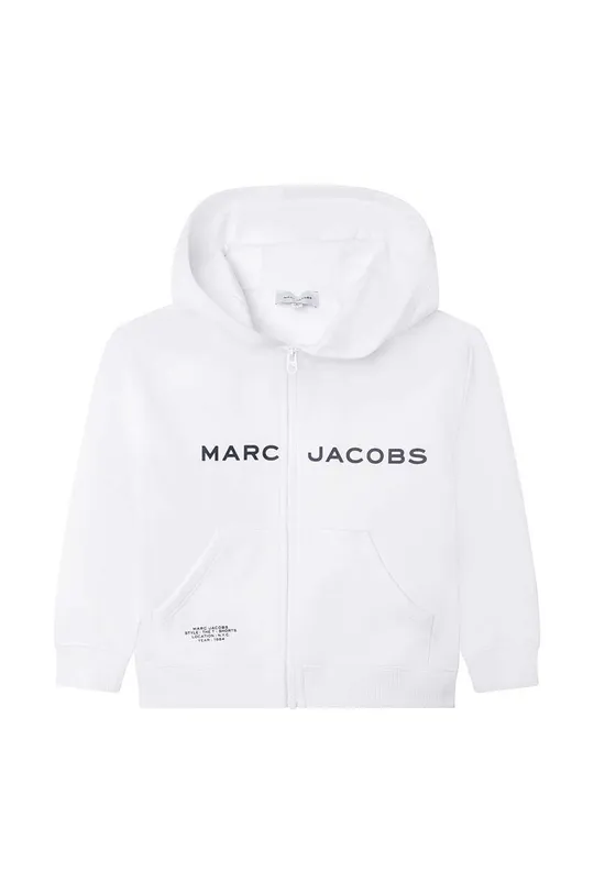 белый Детская хлопковая кофта Marc Jacobs Детский
