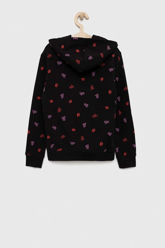 Vans bluza bawełniana dziecięca LOVE VANS HOODIE Black czarny