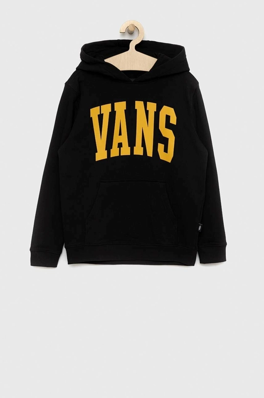 Παιδική βαμβακερή μπλούζα Vans VARSITY PO Black μαύρο