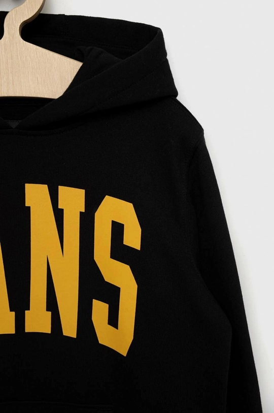 czarny Vans bluza bawełniana dziecięca VARSITY PO Black