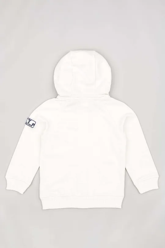 Παιδική βαμβακερή μπλούζα zippy λευκό