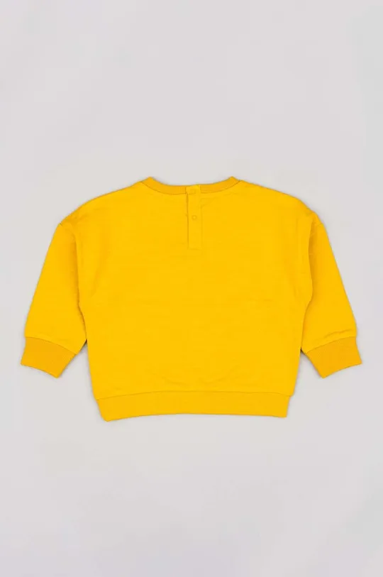 Otroški bombažen pulover zippy oranžna
