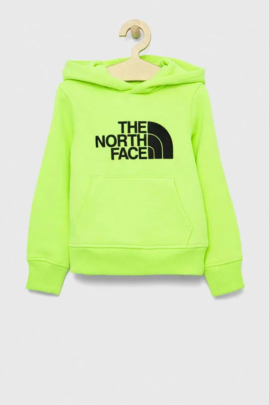 żółto - zielony The North Face bluza dziecięca Dziecięcy