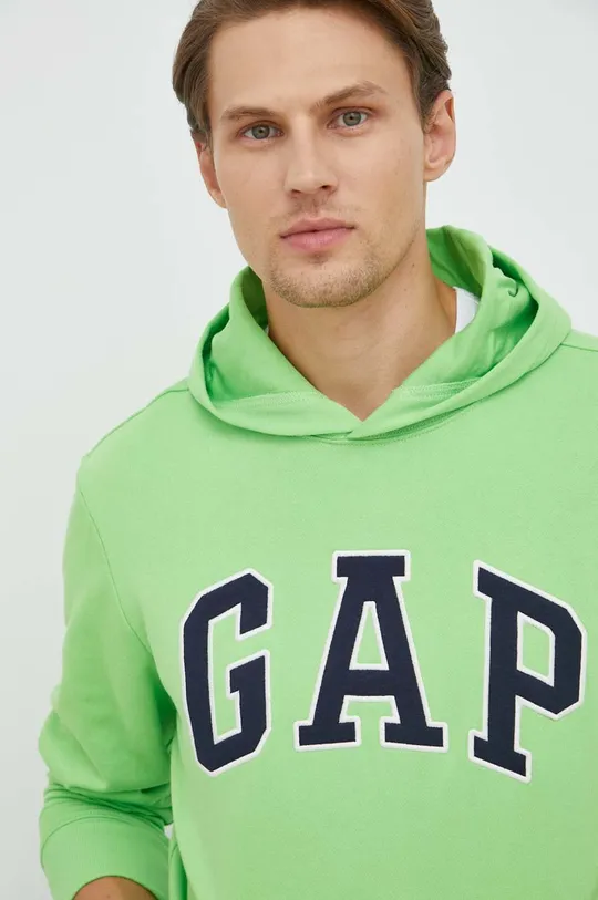 zielony GAP bluza bawełniana