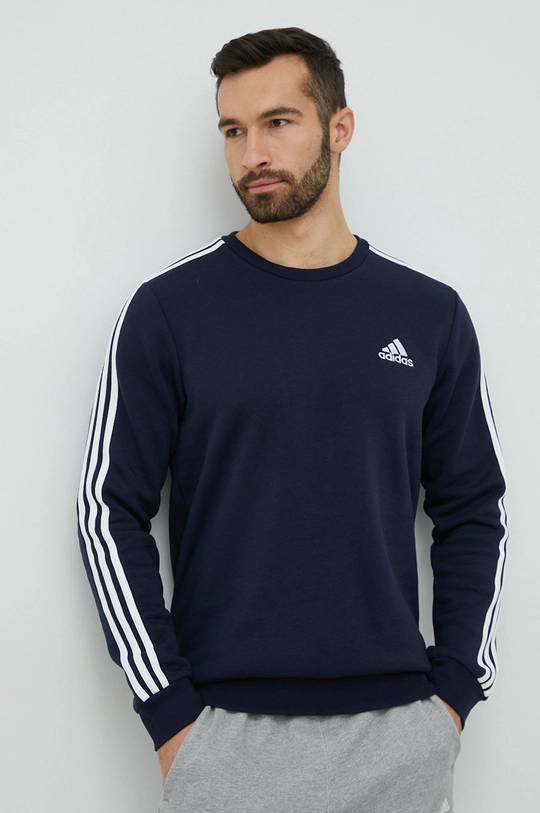 granatowy adidas bluza Męski