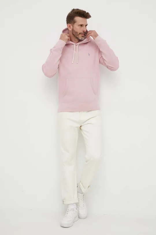 różowy Polo Ralph Lauren bluza Męski