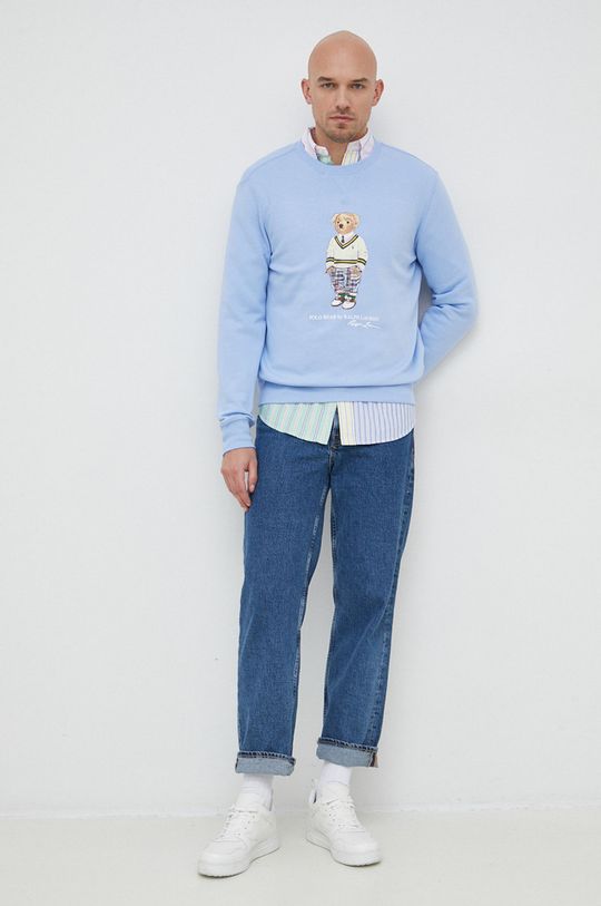 Polo Ralph Lauren bluza jasny niebieski