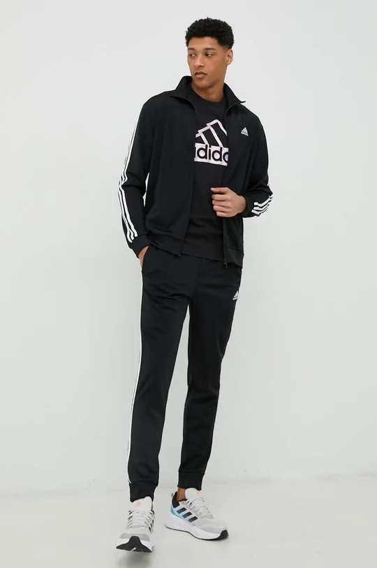 чорний Спортивний костюм adidas Чоловічий