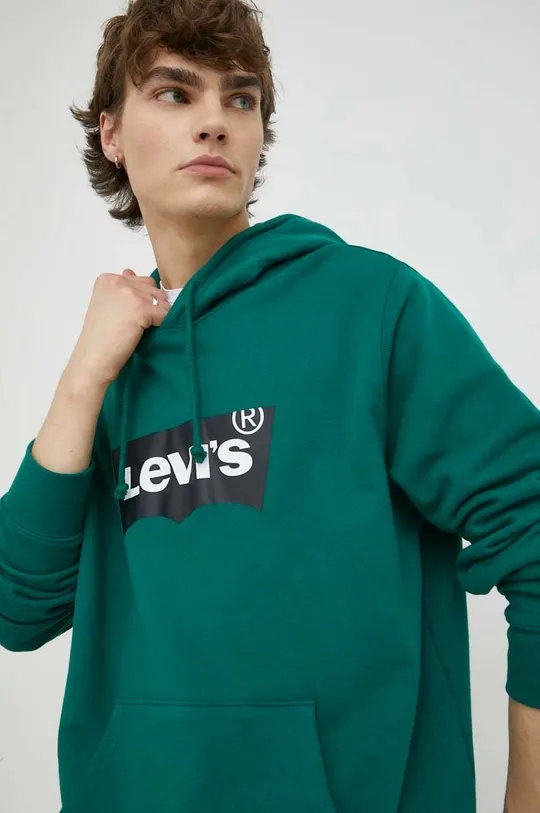 zielony Levi's bluza bawełniana Męski
