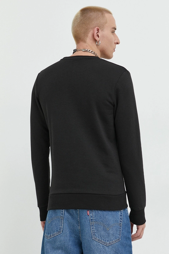 Pulover Jack & Jones JCOBLUR PANEL SWEAT CREW NECK FST  93 % Bombaž, 7 % Viskoza