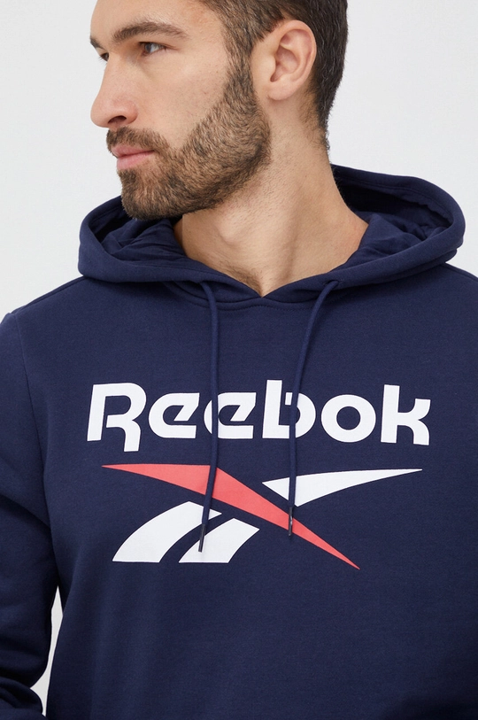 mornarsko plava Dukserica Reebok