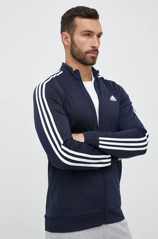 granatowy adidas bluza Męski