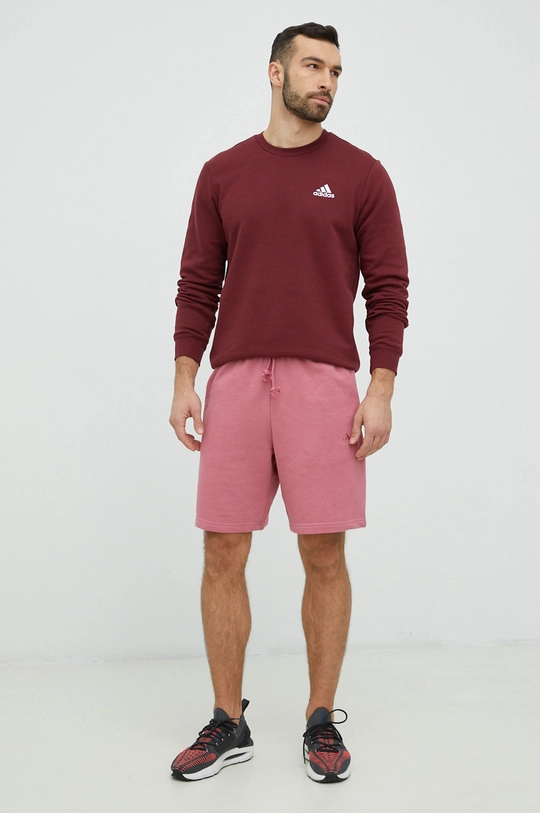 Bluza adidas bordo