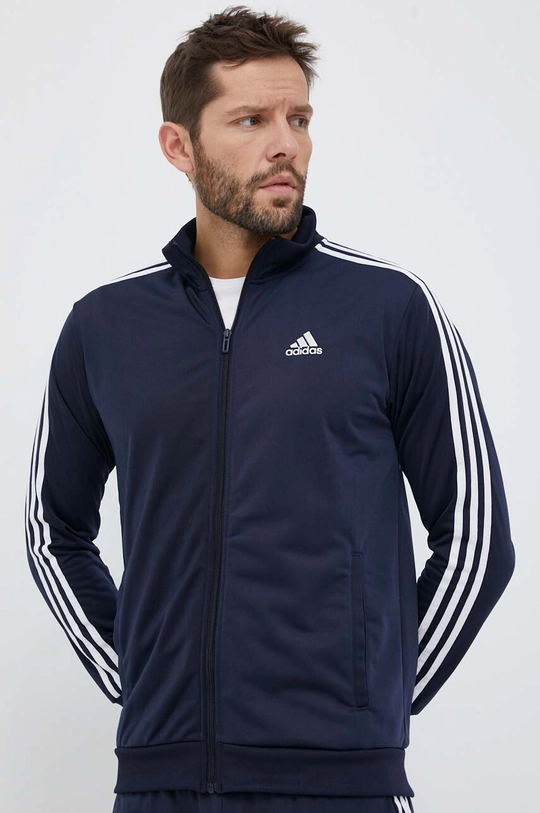 adidas dres granatowy