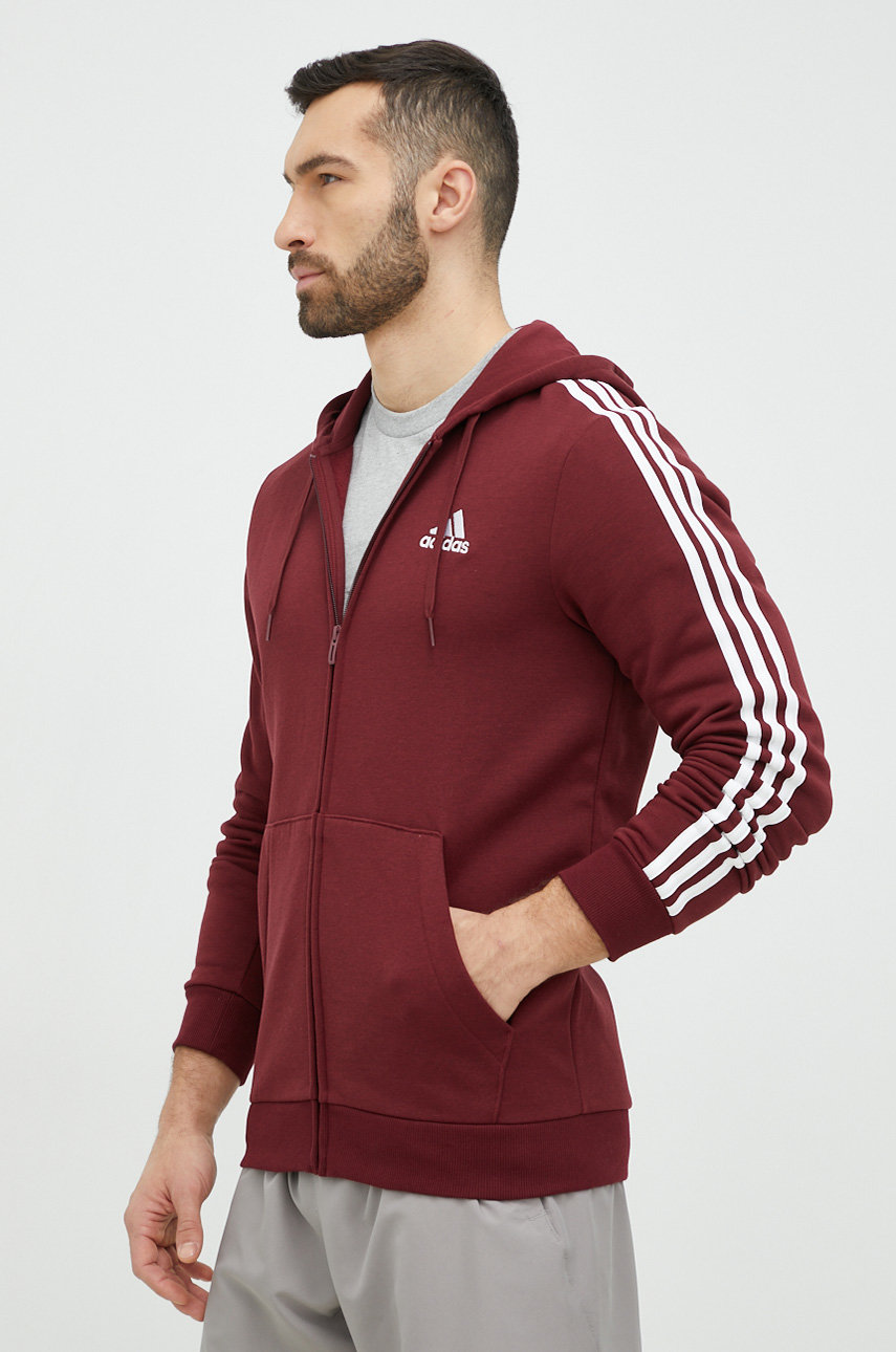 kasztanowy adidas bluza