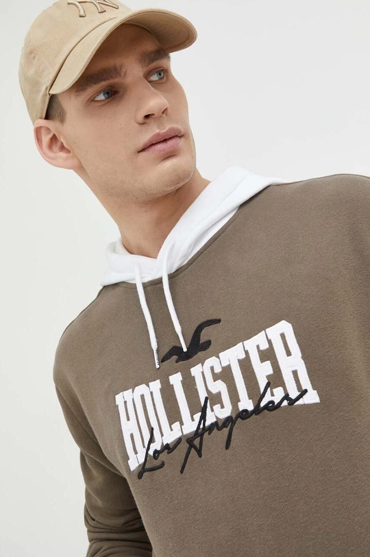 brązowy Hollister Co. bluza Męski