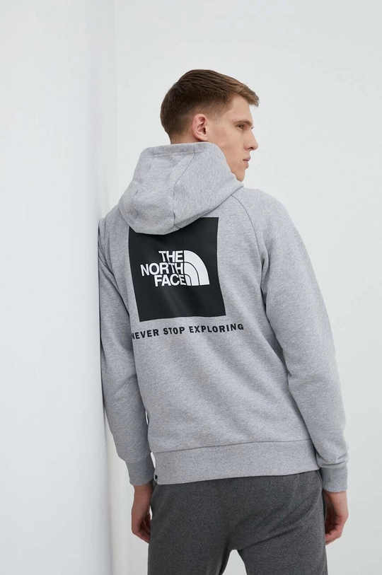 The North Face sweatshirt gray