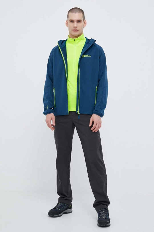 The North Face sportos pulóver Flex II sárga