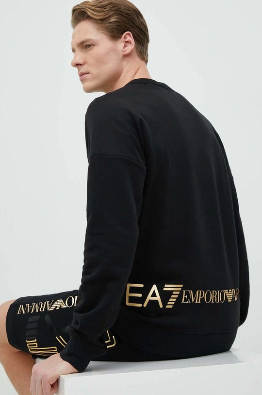 μαύρο Μπλούζα EA7 Emporio Armani Ανδρικά