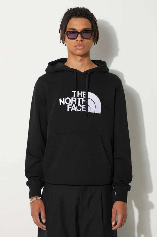 Βαμβακερή μπλούζα The North Face εφαρμογή μαύρο NF00A0TEJK31