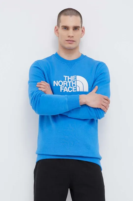 блакитний Бавовняна кофта The North Face