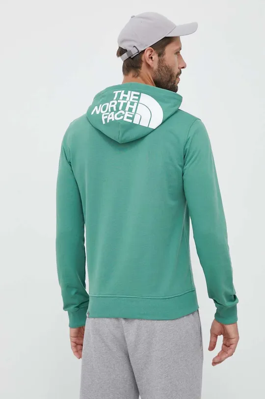 πράσινο Βαμβακερή μπλούζα The North Face Ανδρικά
