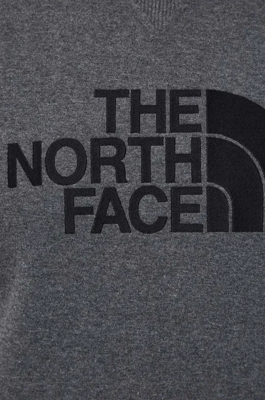 gray The North Face sweatshirt