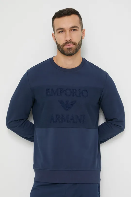 σκούρο μπλε Μπλούζα Emporio Armani Underwear Ανδρικά