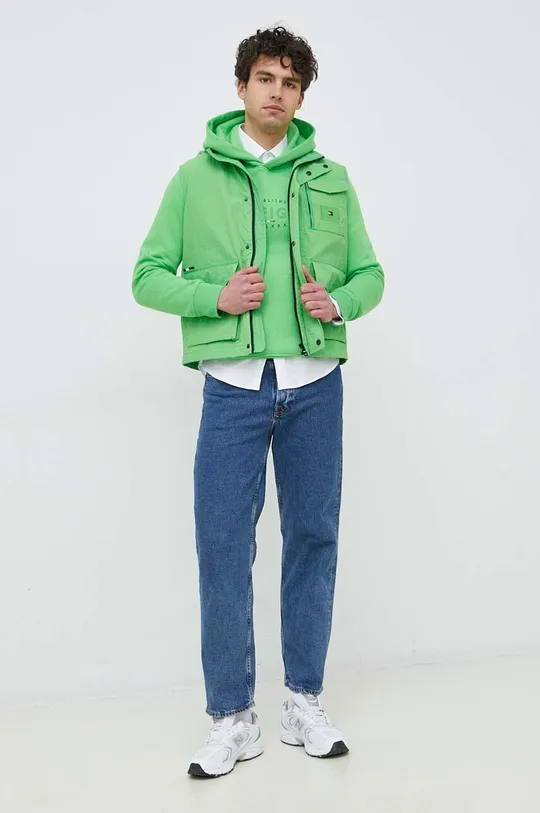 Μπλούζα Tommy Hilfiger πράσινο