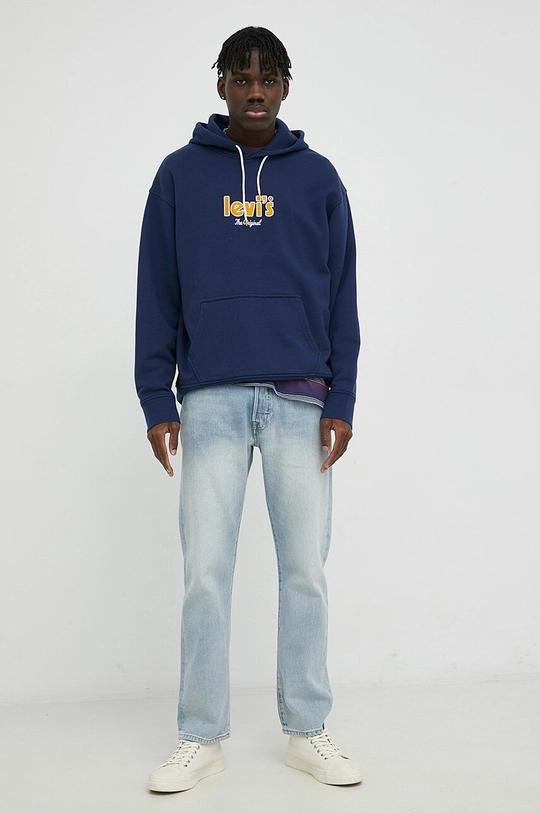 Levi's cotton sweatshirt navy