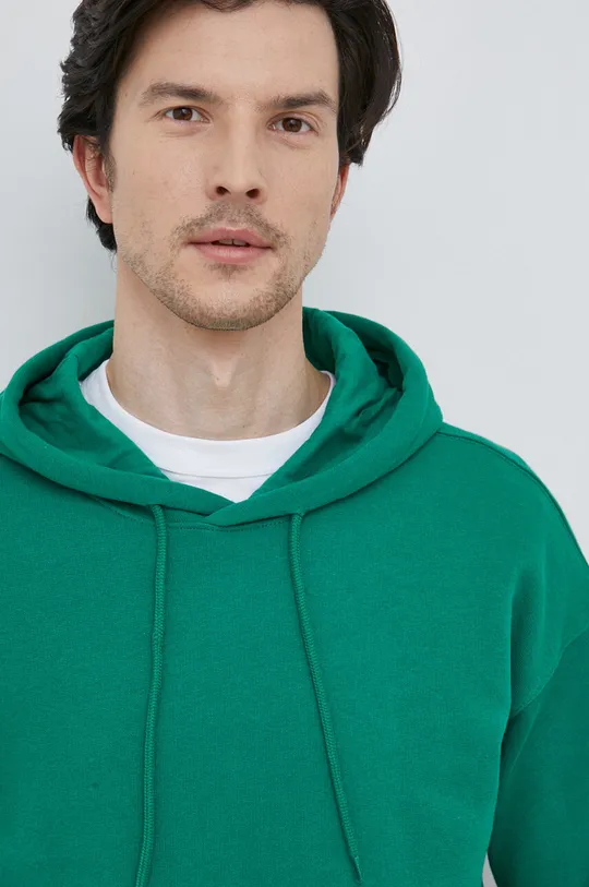 πράσινο Βαμβακερή μπλούζα United Colors of Benetton