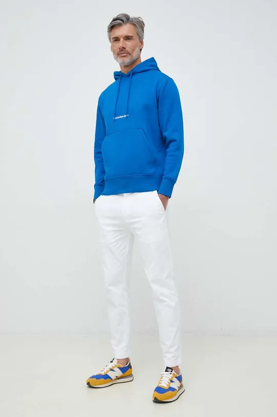 Bluza Calvin Klein Jeans modra