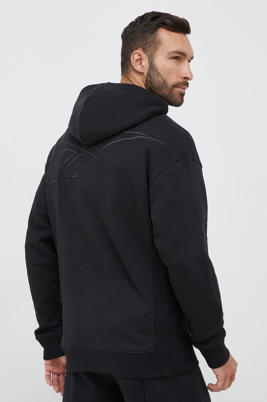 Reebok Classic sweatshirt  Basic material: 100% Cotton Hood lining: 100% Cotton Rib-knit waistband: 95% Cotton, 5% Elastane