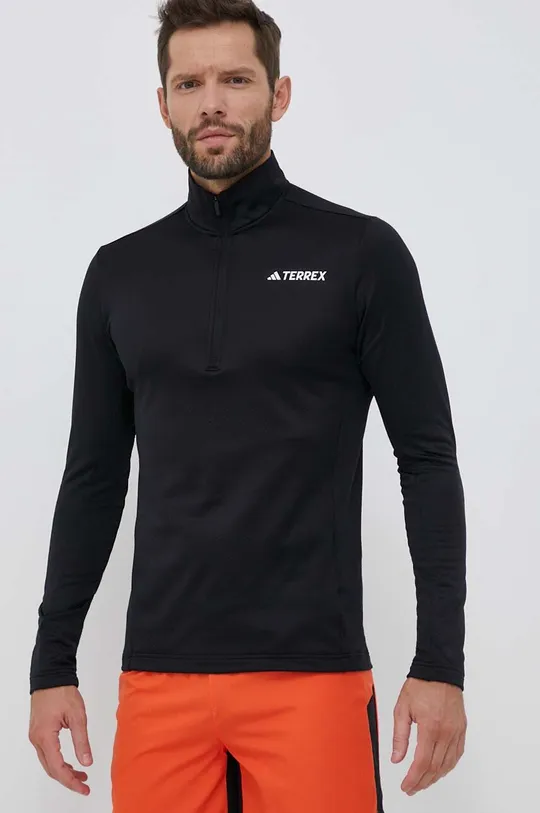 fekete adidas TERREX sportos pulóver Multi Férfi