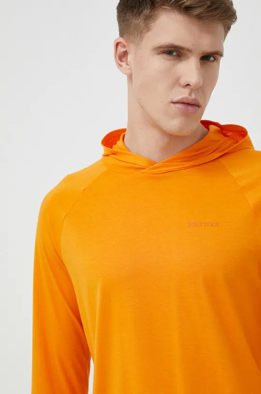 narancssárga Marmot sportos pulóver Crossover