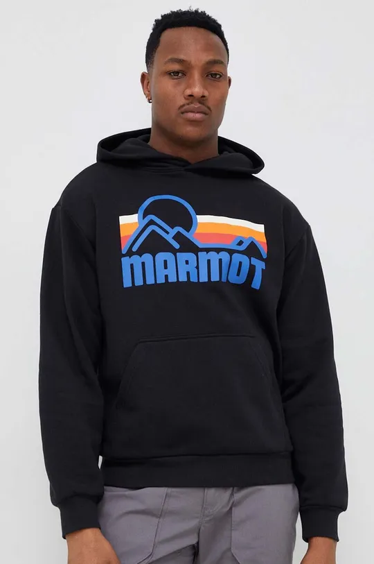 μαύρο Μπλούζα Marmot Ανδρικά