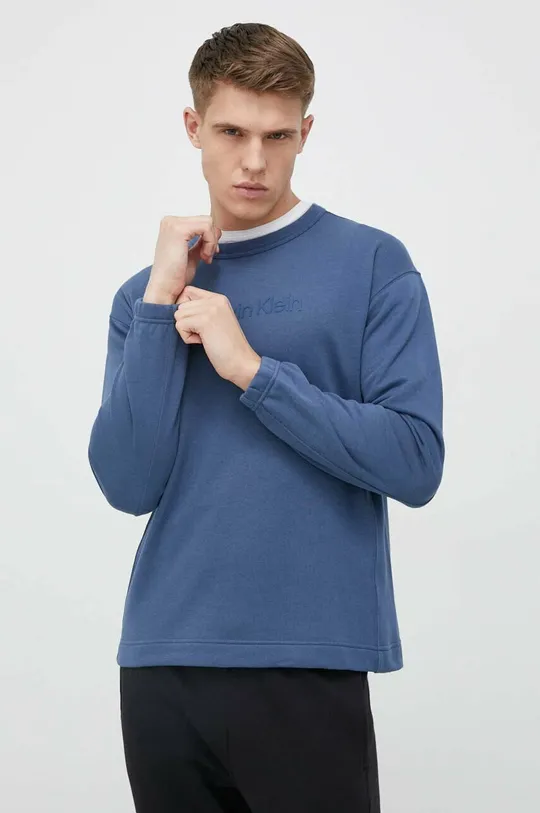 kék Calvin Klein Performance edzős pulóver Essentials Férfi