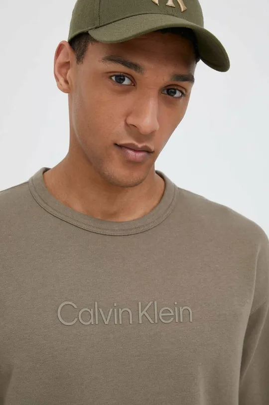 πράσινο Φούτερ προπόνησης Calvin Klein Performance Essentials