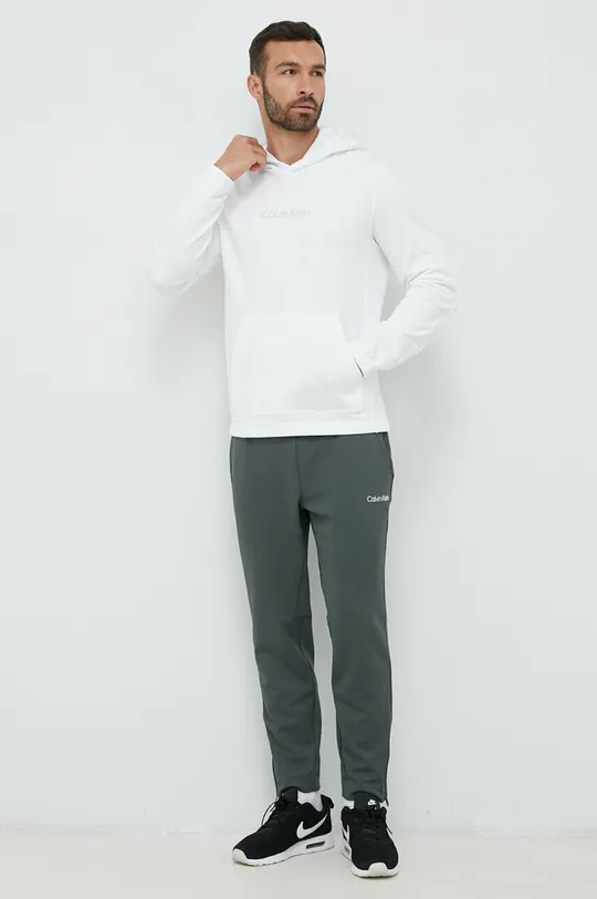 Μπλούζα Calvin Klein Performance Essentials λευκό