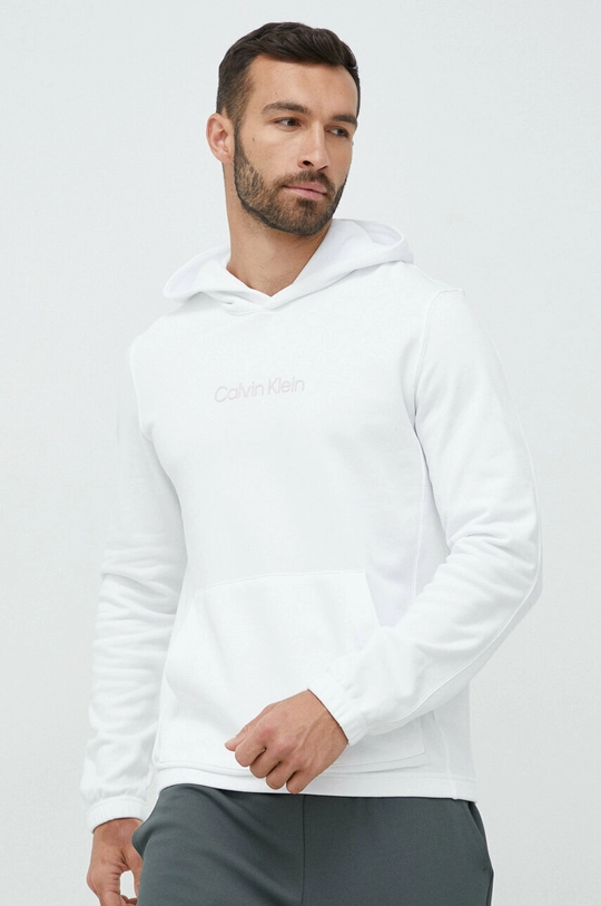 fehér Calvin Klein Performance melegítő felső Essentials