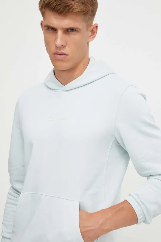szary Calvin Klein Performance bluza dresowa Essentials