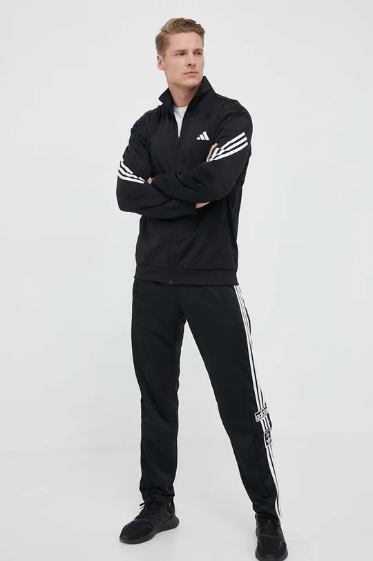 adidas Performance bluza treningowa 3-Stripes czarny