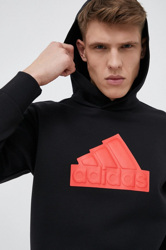 čierna Mikina adidas Pánsky